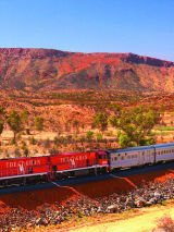 Rail journeys with the Ghan or Indian Pacific 